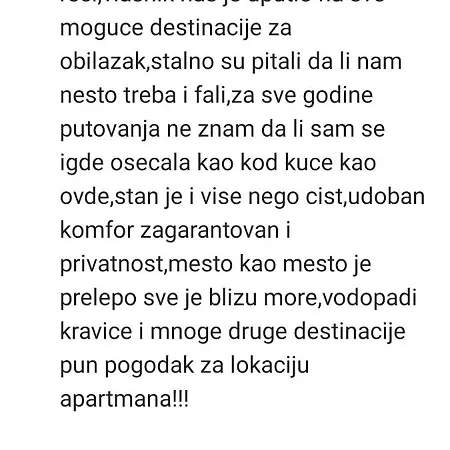 Апартаменты Sobe I Nada Любушки